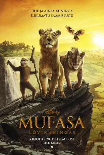 Mufasa: El rey león - Poster