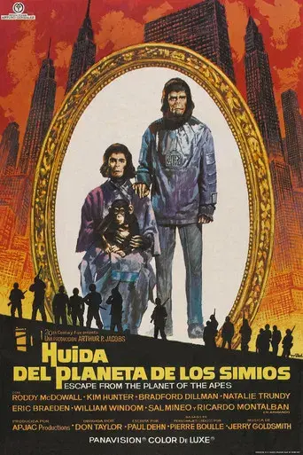 Huida del planeta de los simios - Poster