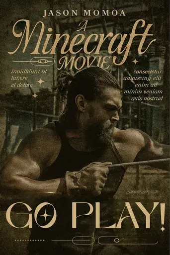 Una película de Minecraft - Poster
