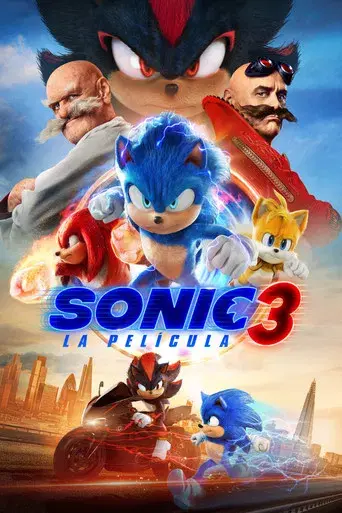 Sonic 3: La película - Poster