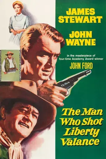 El hombre que mató a Liberty Valance - Poster