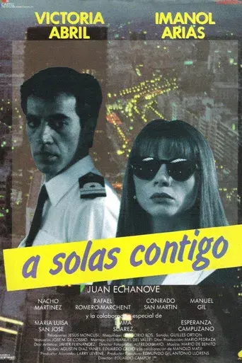 A solas contigo poster