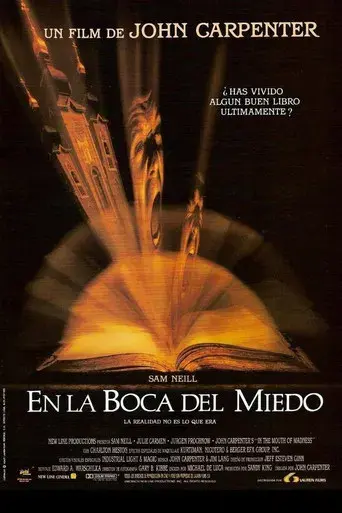 En la boca del miedo - Poster