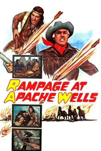 El asalto de los apaches - Poster