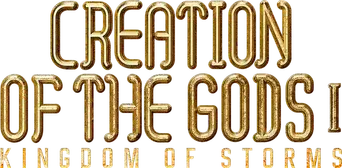 La creación de los dioses: El reino de las tormentas - Logo