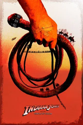Indiana Jones y el templo maldito - Poster