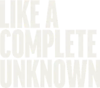 A Complete Unknown - Logo