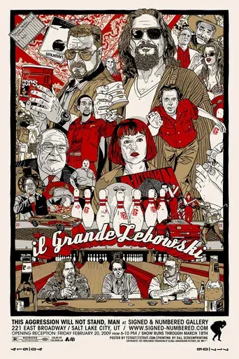 El gran Lebowski - Poster