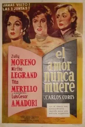 El amor nunca muere poster