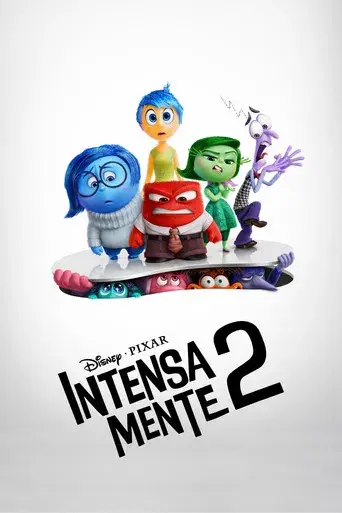 Del revés 2 (Inside Out 2) - Poster