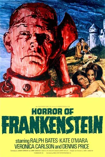 El horror de Frankenstein - Poster