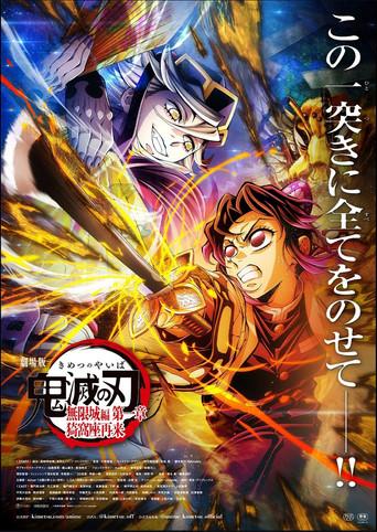 Guardianes de la noche: Kimetsu no Yaiba La fortaleza infinita - Poster