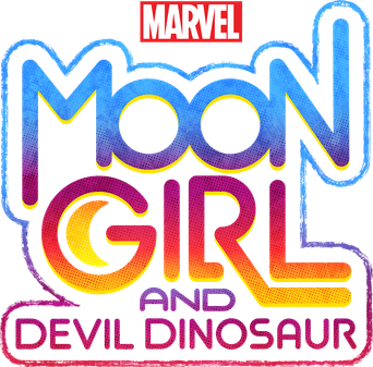 Marvel's Moon Girl y Dinosaurio Diabólico - Logo