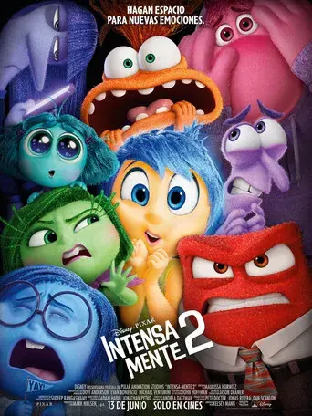 Del revés 2 (Inside Out 2) - Poster
