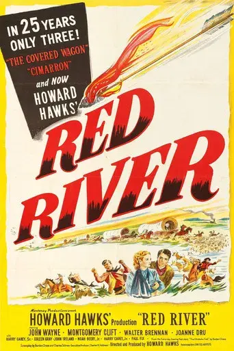 Río Rojo - Poster