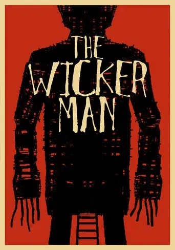 El hombre de mimbre - Poster