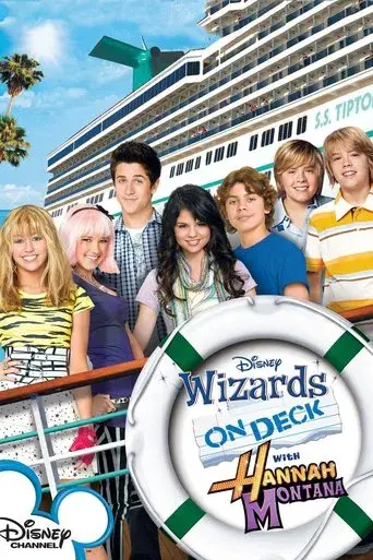 Los magos a bordo con Hannah Montana poster