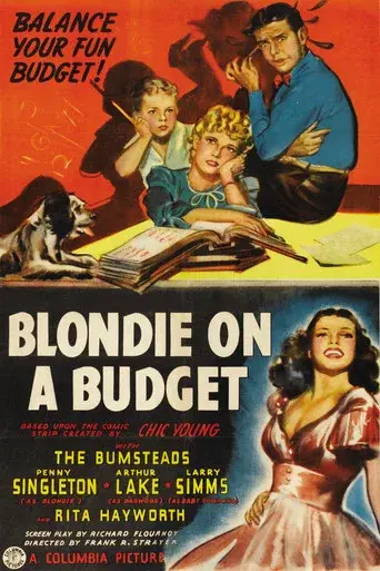 Blondie on a Budget - Poster