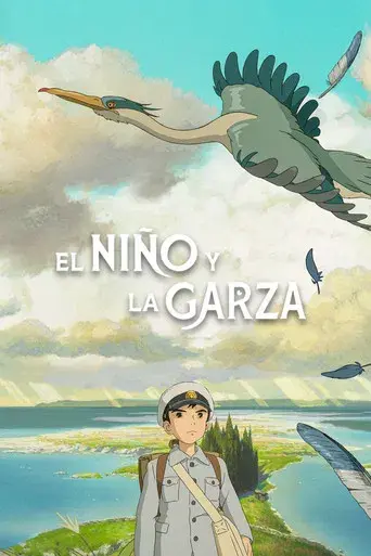 El chico y la garza - Poster