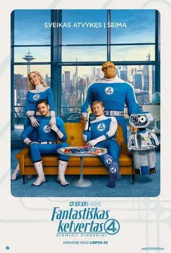 Los Cuatro Fantásticos: Primeros pasos - Poster