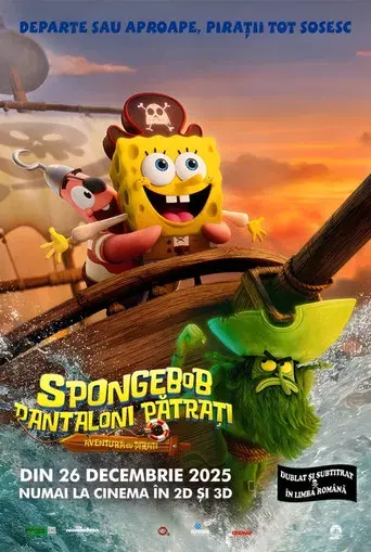 Bob Esponja: Una aventura pirata - Poster