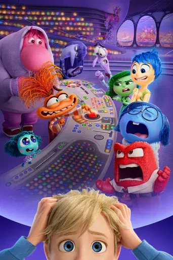 Del revés 2 (Inside Out 2) - Poster