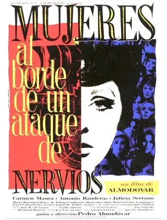 Mujeres al borde de un ataque de nervios - Poster