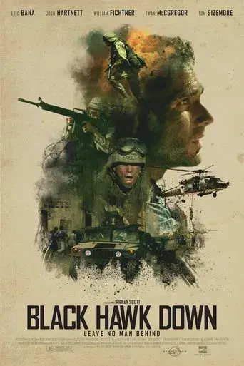 Black Hawk derribado - Poster