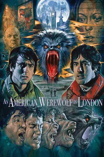 Un hombre lobo americano en Londres - Poster