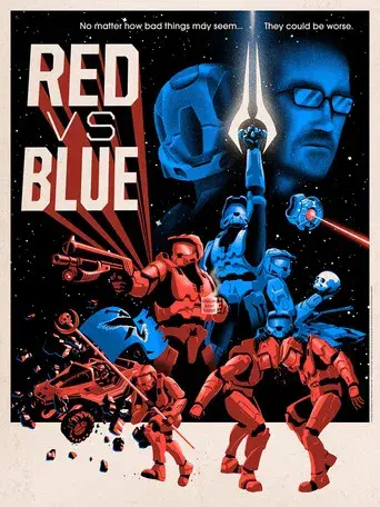 Red vs. Blue - Poster