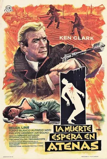 La muerte espera en Atenas - Poster