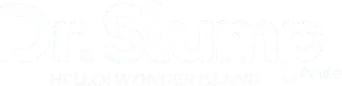 Dr. Slump: ¡Hola! Isla Prohibida - Logo