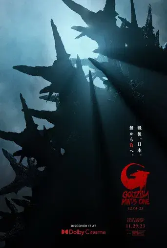 Godzilla Minus One - Poster