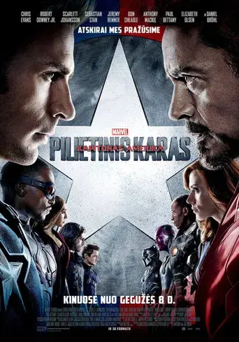 Capitán América: Civil War - Poster