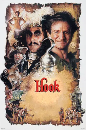 Hook (El capitán Garfio) - Poster