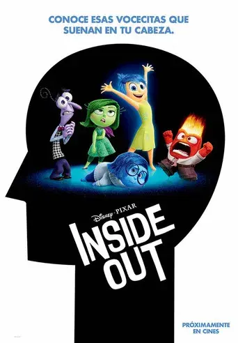 Del revés (Inside Out) - Poster