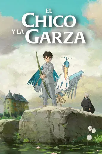 El chico y la garza - Poster