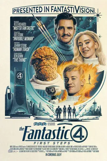Los Cuatro Fantásticos: Primeros pasos - Poster