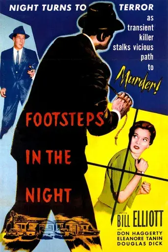 Footsteps in the Night - Poster