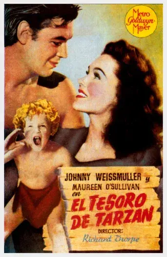 El tesoro de Tarzán - Poster