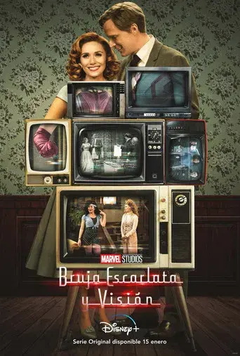 Bruja Escarlata y Visión - Poster