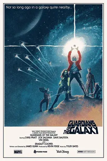 Guardianes de la galaxia - Poster