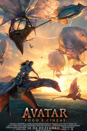 Avatar: Fuego y ceniza - Poster