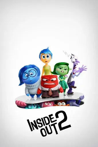 Del revés 2 (Inside Out 2) - Poster