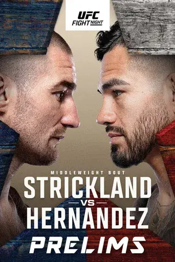 UFC Fight Night 267: Strickland vs. Hernandez - Poster