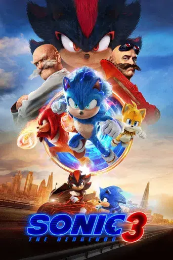 Sonic 3: La película - Poster