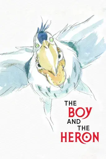 El chico y la garza - Poster