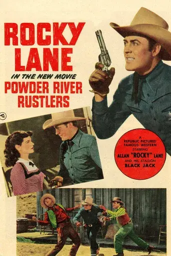 Powder River Rustlers - Poster