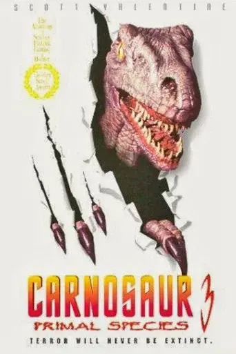 Carnosaurio 3: Especie mortal - Poster