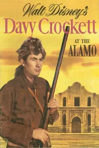 Davy Crockett at the Alamo - Poster